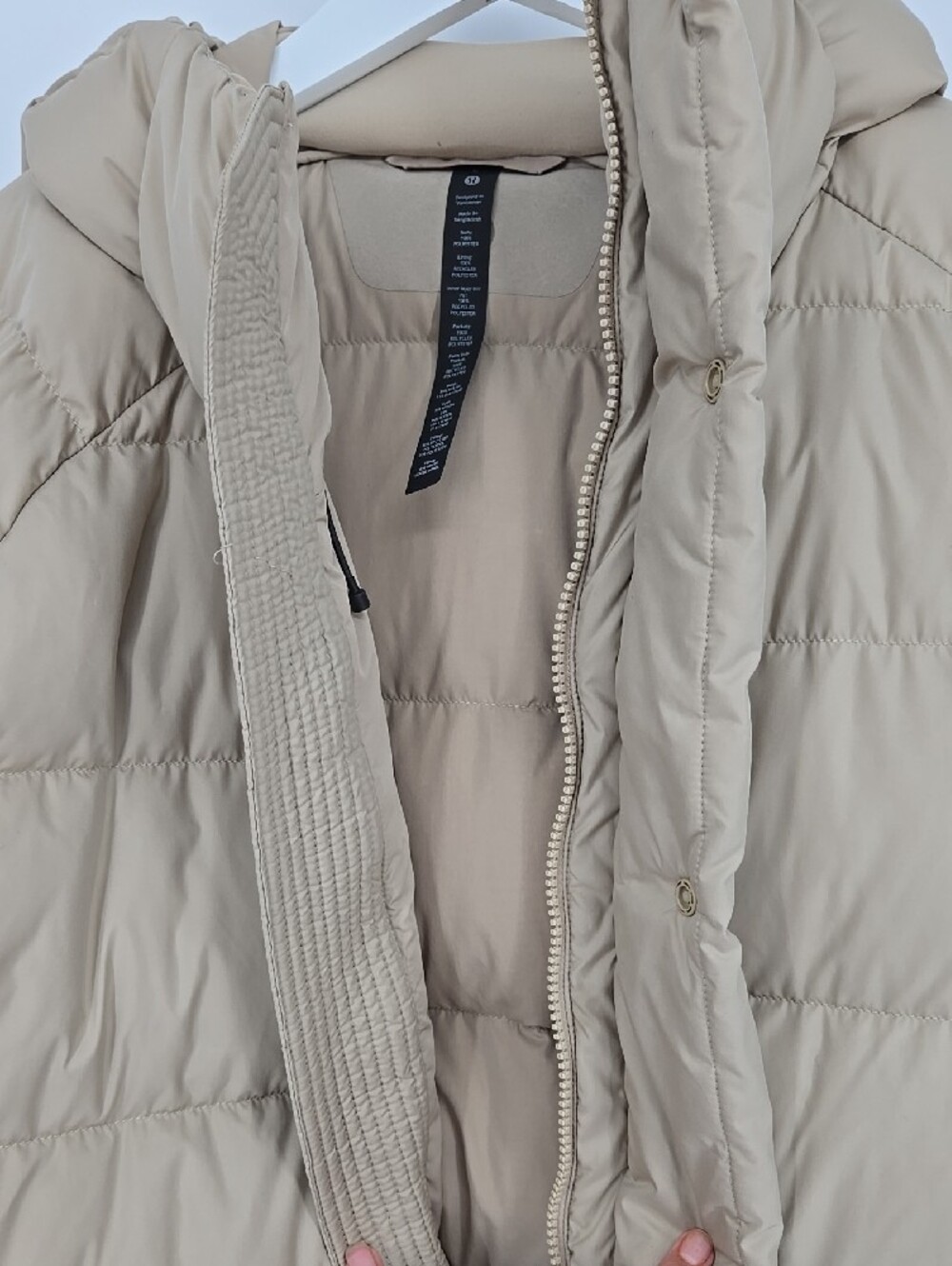 Lululemon Wunder Puff Jacket Size  L - Picture 12 of 17
